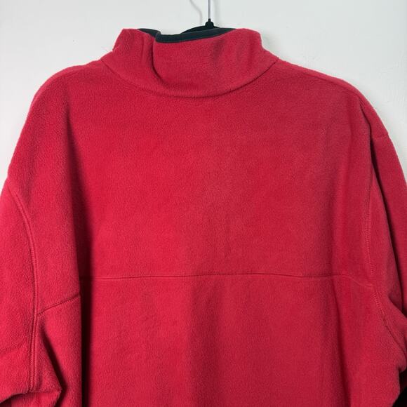 Columbia Fleece Sweater Sz 3XL Holiday Pullover Half Button Outdoor Hiking Warm - Picture 7 of 12